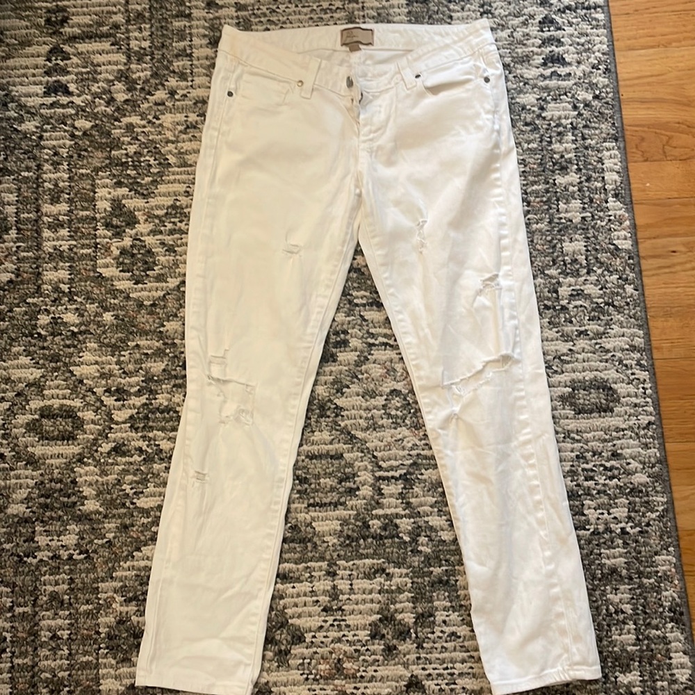 White Paige jeans size 29